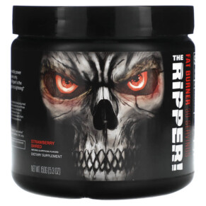 JNX Sports The Ripper Fat Burner Strawberry Shred 5.3 oz (150 g) 794712849452