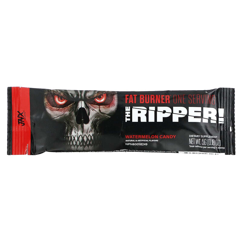 JNX Sports The Ripper Fat Burner Watermelon Candy 1 Stick 0.18 oz (5 g) 1 JNX Sports The Ripper Fat Burner Watermelon Candy 1 Stick 0.18 oz (5 g) 794712223160