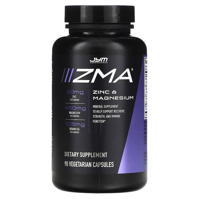 JYM Supplement Science ZMA Zinc & Magnesium 90 viên 1 JYM Supplement Science ZMA Zinc & Magnesium 90 Vegetarian Capsules 817047020218
