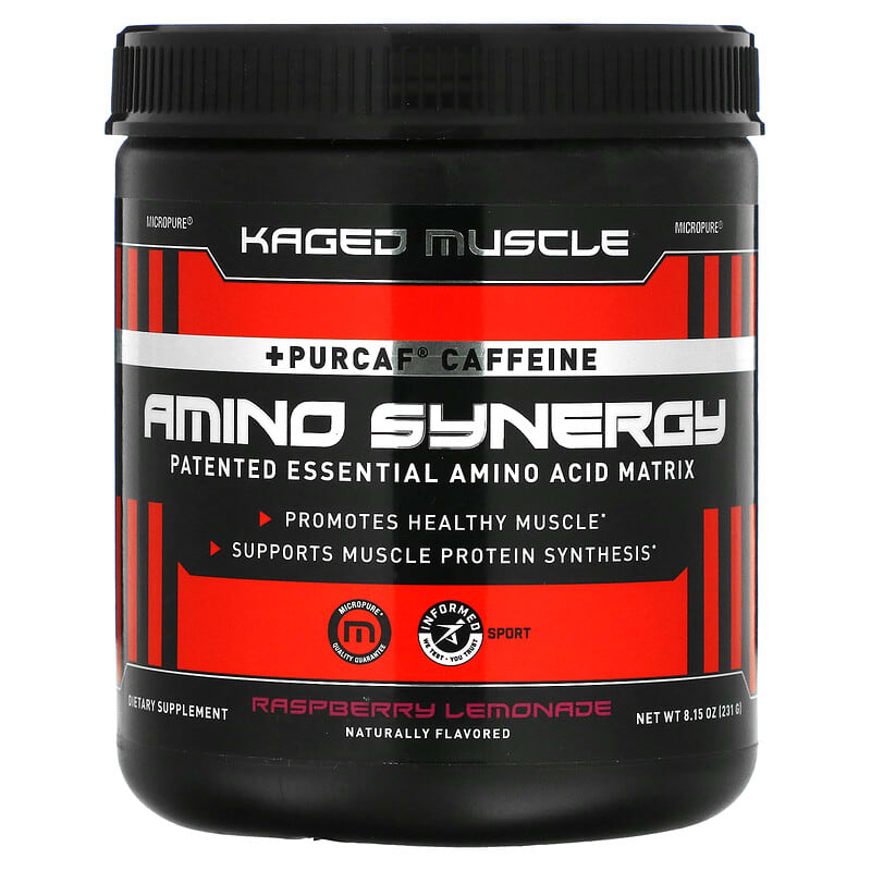 Kaged Amino Synergy Raspberry Lemonade 8.15 oz (231 g) 1 Kaged Amino Synergy Raspberry Lemonade 8.15 oz (231 g) 852253007929