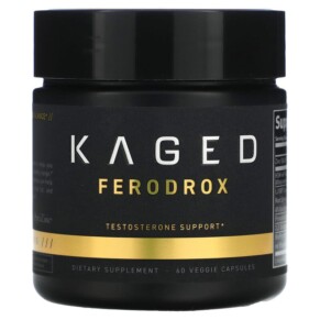 Kaged Ferodrox Testosterone Support Matrix 60 Vegetable Capsules 852253007837