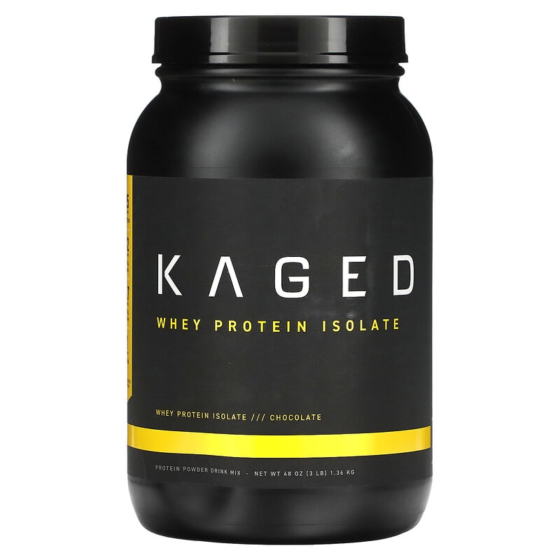 Kaged Whey Protein Isolate Chocolate 3 lb (1.36 kg) 1 Kaged Whey Protein Isolate Chocolate 3 lb (1.36 kg) 852253007752