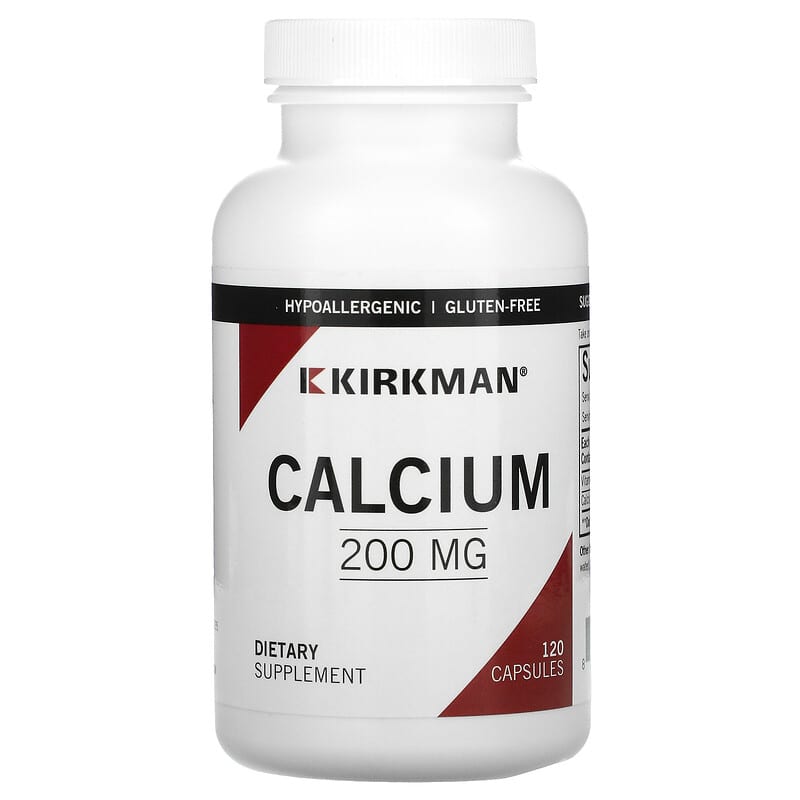 Kirkman Labs Calcium 200 mg 120 viên 1 Kirkman Labs Calcium 200 mg 120 Capsules 812325020591