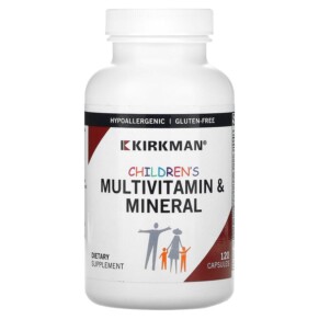 Kirkman Labs Children's Multivitamin & Mineral 120 Capsules 812325021048