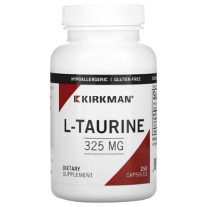 Kirkman Labs L-Taurine 325 mg 250 Capsules 812325020249