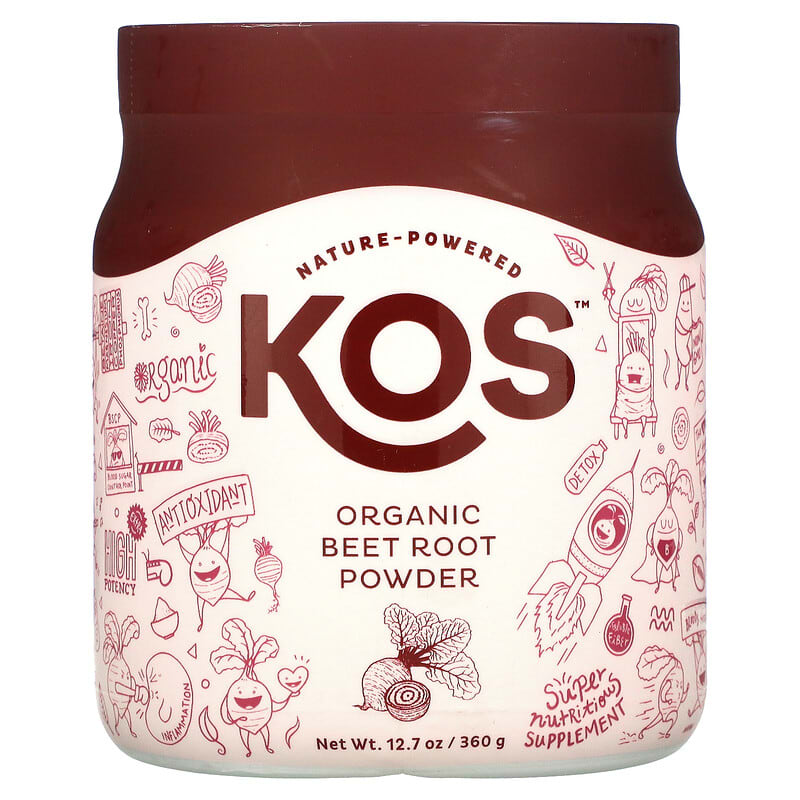KOS Organic Beet Root Powder 12.7 oz (360 g) 1 KOS Organic Beet Root Powder 12.7 oz (360 g) 850000503298