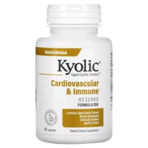 Kyolic Aged Garlic Extract Reserve 60 Capsules 023542200417