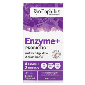 Kyolic Kyo Dophilus Probiotics Plus Enzymes 60 Capsules 023542602419
