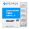 Lake Avenue Nutrition Digestive Support Probiotic Probiotic & Prebiotic Blend 20 Billion CFUs 30 Veggie Capsules 2 Lake Avenue Nutrition Digestive Support Probiotic Probiotic & Prebiotic Blend 20 Billion CFUs 30 Veggie Capsules 898220015283