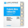 Lake Avenue Nutrition Probiotic Minis 2 Strain Blend 1 Billion CFU 30 Softgels 898220014866