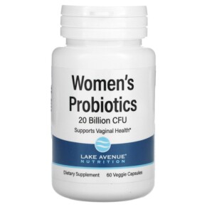 Lake Avenue Nutrition Women's Probiotics 20 Billion 60 Veggie Capsules 898220014248