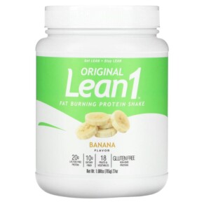 Lean1 Original Fat Burning Protein Shake Banana 1.68 lbs (765 g) 810033010507