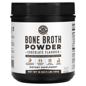 Left Coast Performance Bone Broth Powder Chocolate 1 lb (454 g) 019962813542