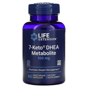 Life Extension 7-Keto DHEA Metabolite 100 mg 60 Vegetarian Capsules 737870247968