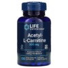 Life Extension Acetyl-L-Carnitine 500 mg 100 Vegetarian Capsules 737870152415