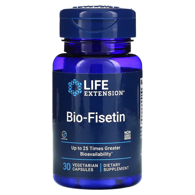 Life Extension Bio- Fisetin 30 Vegetarian Capsules 1 Life Extension Bio- Fisetin 30 Vegetarian Capsules 737870241430