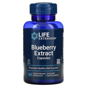 Life Extension Blueberry Extract Capsules 60 Vegetarian Capsules 737870121466