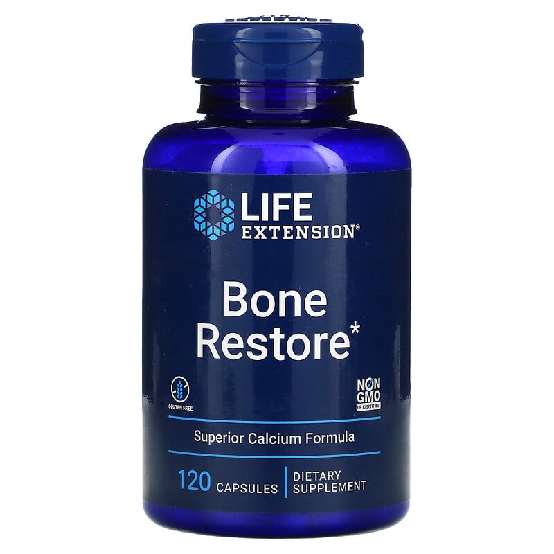 Life Extension Bone Restore 120 Capsules 1 Life Extension Bone Restore 120 Capsules 737870172611
