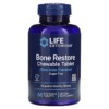 Life Extension Bone Restore Sugar-Free Chocolate 60 Chewable Tablets 737870212300