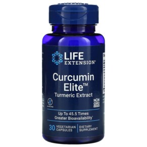 Life Extension Curcumin Elite Turmeric Extract 30 Vegetarian Capsules 737870246732