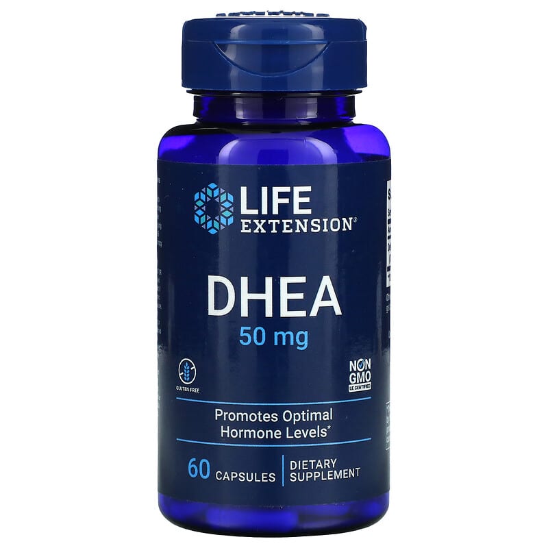 Life Extension DHEA 50 mg 60 viên 1 Life Extension DHEA 50 mg 60 Capsules 737870882060