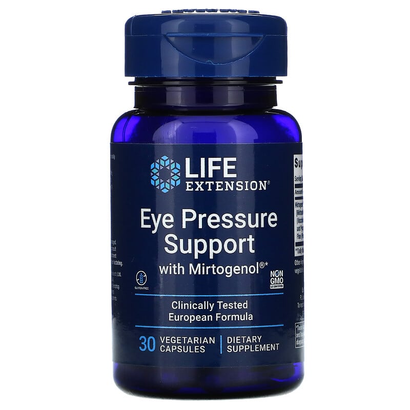 Life Extension Eye Pressure Support with Mirtogenol 30 Vegetarian Capsules 1 Life Extension Eye Pressure Support with Mirtogenol 30 Vegetarian Capsules 737870151432