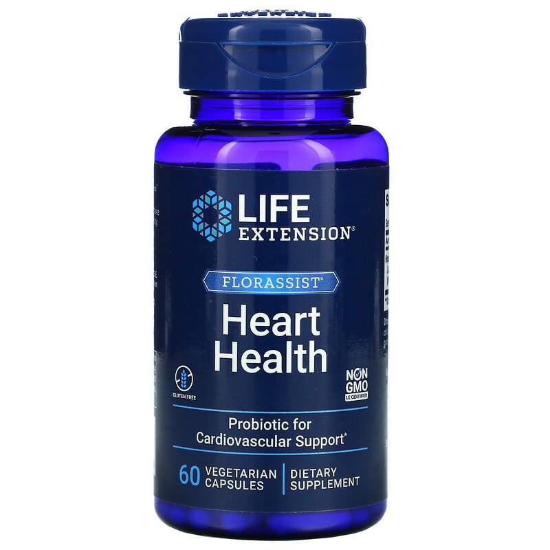 Life Extension FLORASSIST Heart Health 60 Vegetarian Capsules 1 Life Extension FLORASSIST Heart Health 60 Vegetarian Capsules 737870182160