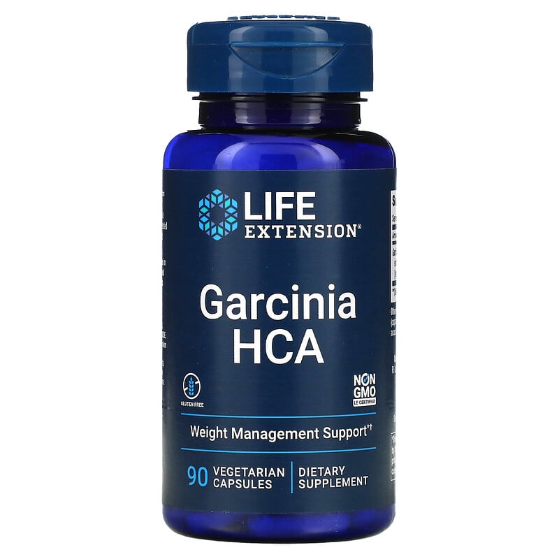Life Extension Garcinia HCA 90 viên 1 Life Extension Garcinia HCA 90 Vegetarian Capsules 737870173809