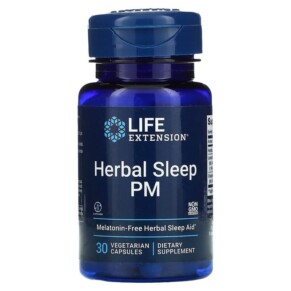 Life Extension Herbal Sleep PM 30 Vegetarian Capsules 737870230830