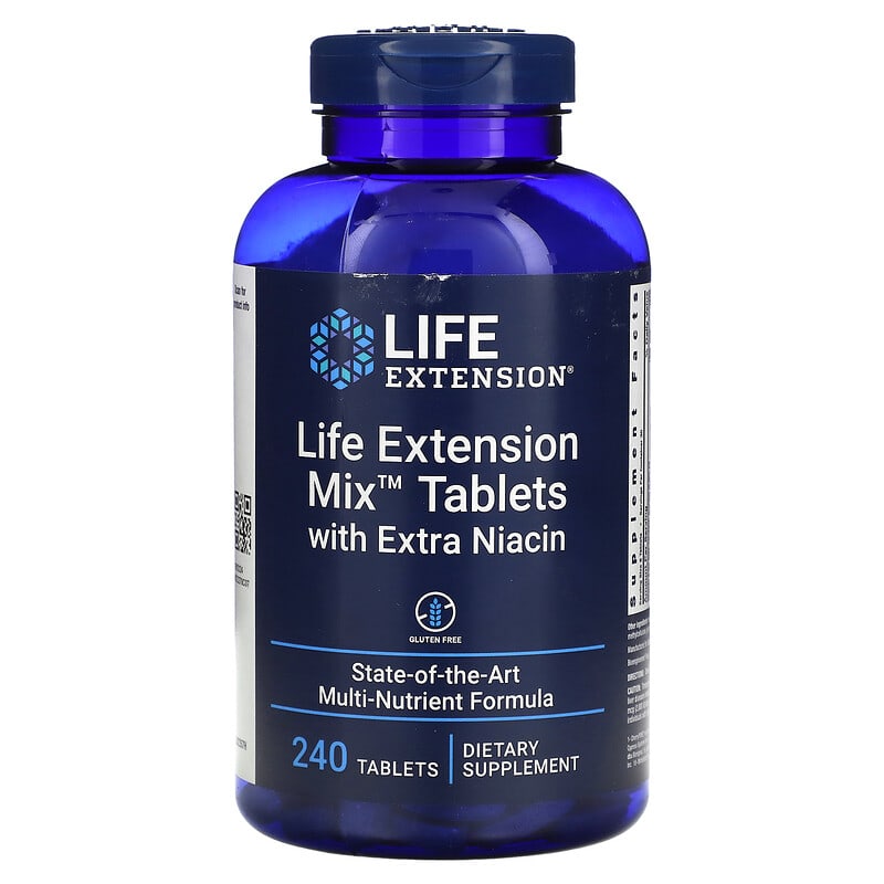 Life Extension Life Extension Mix viên with Extra Niacin 240 viên 1 Life Extension Life Extension Mix Tablets with Extra Niacin 240 Tablets 737870235729