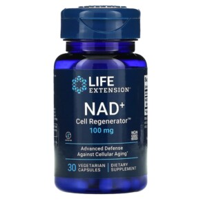 Life Extension NAD+ Cell Regenerator NIAGEN Nicotinamide Riboside 100 mg 30 Vegetarian Capsules 737870190431