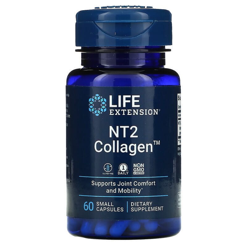 Life Extension NT2 Collagen 60 Small Capsules 1 Life Extension NT2 Collagen 60 Small Capsules 737870223160
