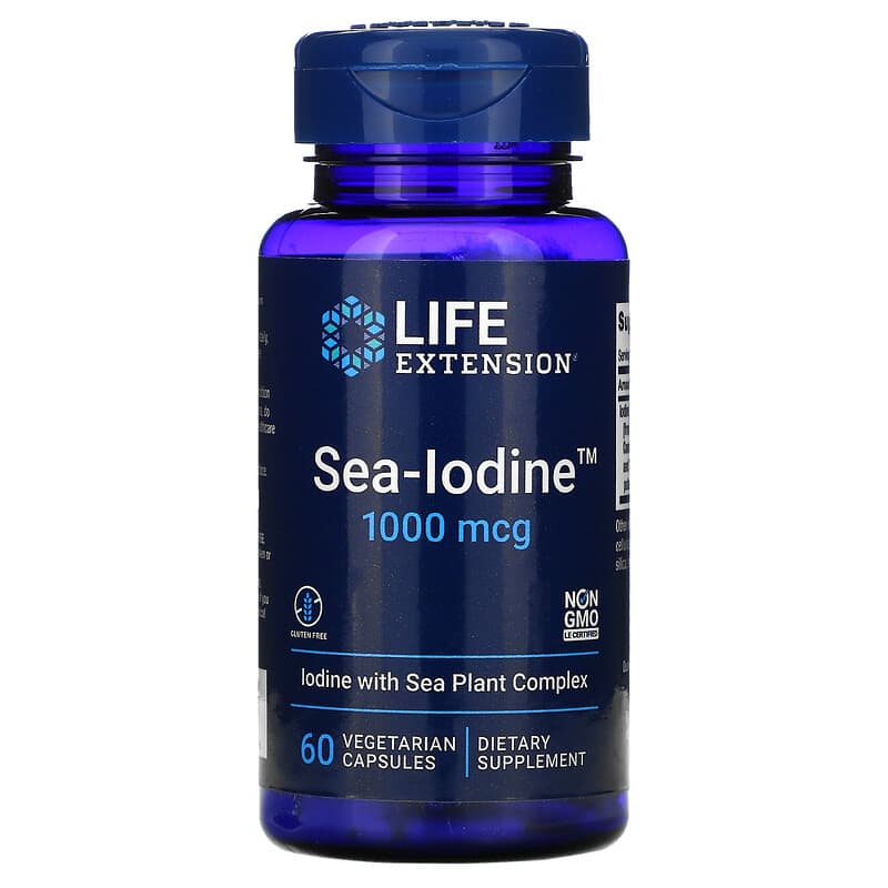 Life Extension Sea-Iodine 1,000 mcg 60 viên 1 Life Extension Sea-Iodine 1.000 mcg 60 Vegetarian Capsules 737870174066