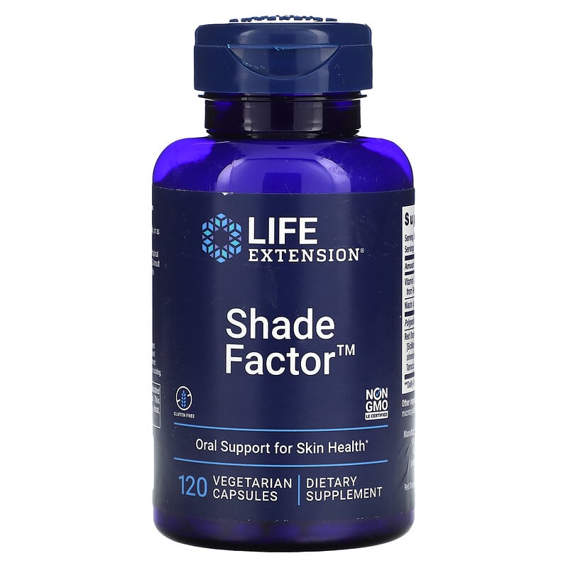 Life Extension Shade Factor 120 viên 1 Life Extension Shade Factor 120 Vegetarian Capsules 737870193814