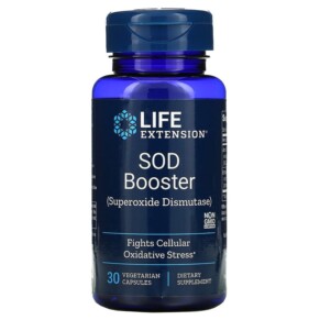 Life Extension SOD Booster 30 Vegetarian Capsules 737870236139
