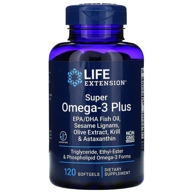 Life Extension Super Omega-3 Plus 120 Softgels 1 Life Extension Super Omega-3 Plus 120 Softgels 737870198819