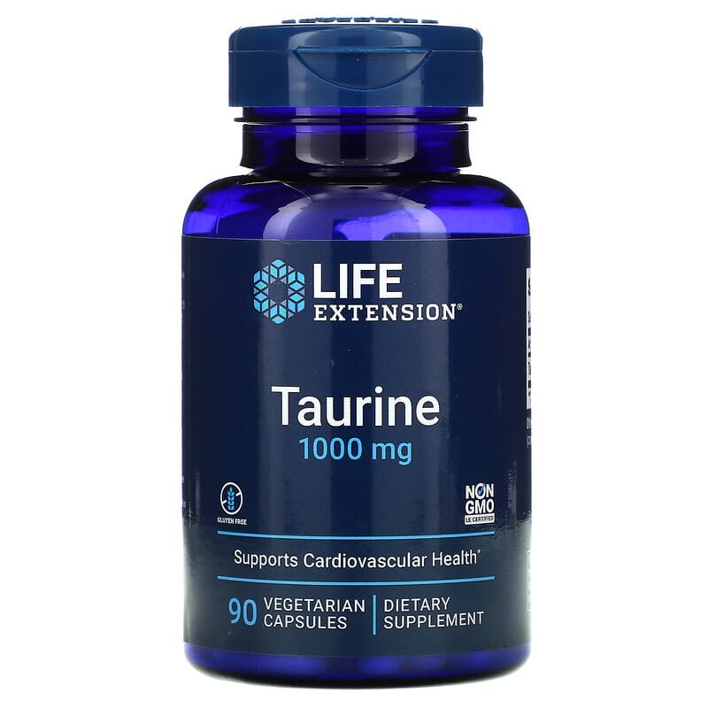 Life Extension Taurine 1.000 mg 90 Vegetarian Capsules 1 Life Extension Taurine 1.000 mg 90 Vegetarian Capsules 737870182795
