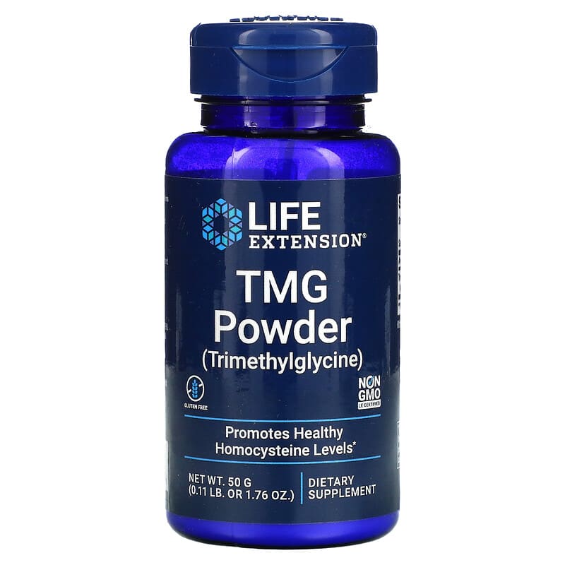 Life Extension TMG Powder (Trimethylglycine) 1.76 oz (50 g) 1 Life Extension TMG Powder (Trimethylglycine) 1.76 oz (50 g) 737870349051