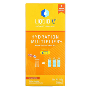 Liquid I.V. Hydration Multiplier + Immune Support Drink Mix Tangerine 10 Individual Stick Packs 0.56 oz (16 g) Each 851741008998