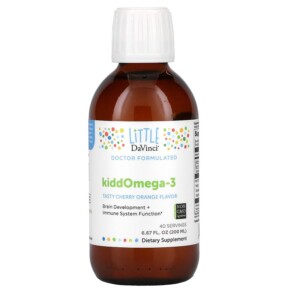 Little DaVinci KiddOmega-3 Tasty Cherry Orange Flavor 6.67 fl oz (200 ml) 026664014092