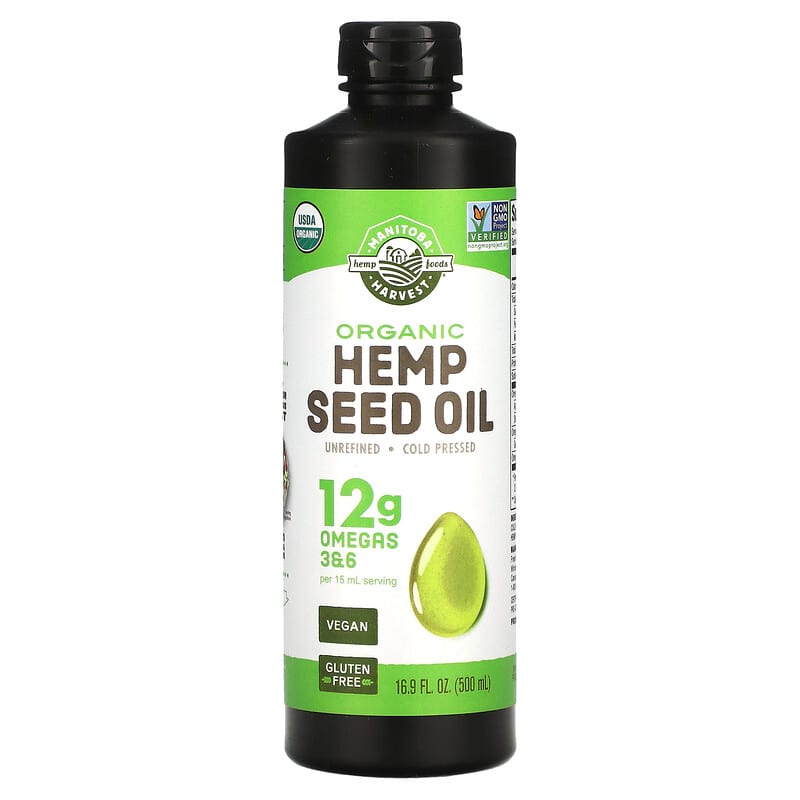Manitoba Harvest Organic Hemp Seed Oil 16.9 fl oz (500 ml) 1 Manitoba Harvest Organic Hemp Seed Oil 16.9 fl oz (500 ml) 697658201028