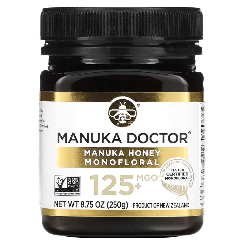 Manuka Doctor Manuka Honey Monofloral MGO 125+ 8.75 oz (250 g) 1 Manuka Doctor Manuka Honey Monofloral MGO 125+ 8.75 oz (250 g) 850312008078