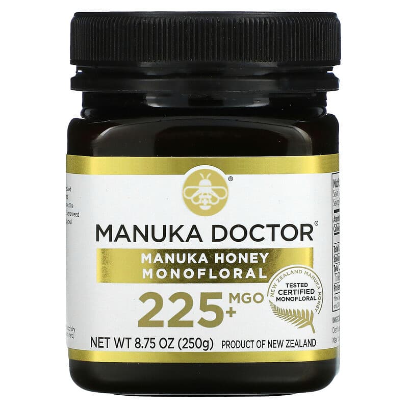 Manuka Doctor Manuka Honey Monofloral MGO 225+ 8.75 oz (250 g) 1 Manuka Doctor Manuka Honey Monofloral MGO 225+ 8.75 oz (250 g) 850312008085