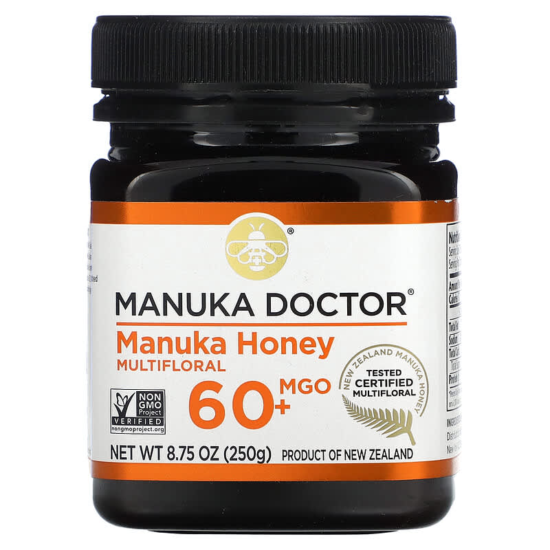Manuka Doctor Manuka Honey Multifloral MGO 60+ 8.75 oz (250 g) 1 Manuka Doctor Manuka Honey Multifloral MGO 60+ 8.75 oz (250 g) 852469004286