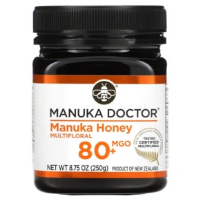 Manuka Doctor Manuka Honey Multifloral MGO 80+ 8.75 oz (250 g) 852469004224
