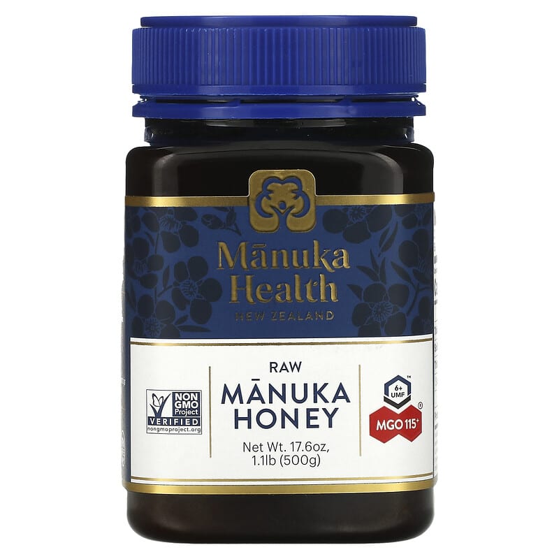 Manuka Health Raw Manuka Honey MGO 115+ 1.1 lb (500 g) 1 Manuka Health Raw Manuka Honey MGO 115+ 1.1 lb (500 g) 895015001537