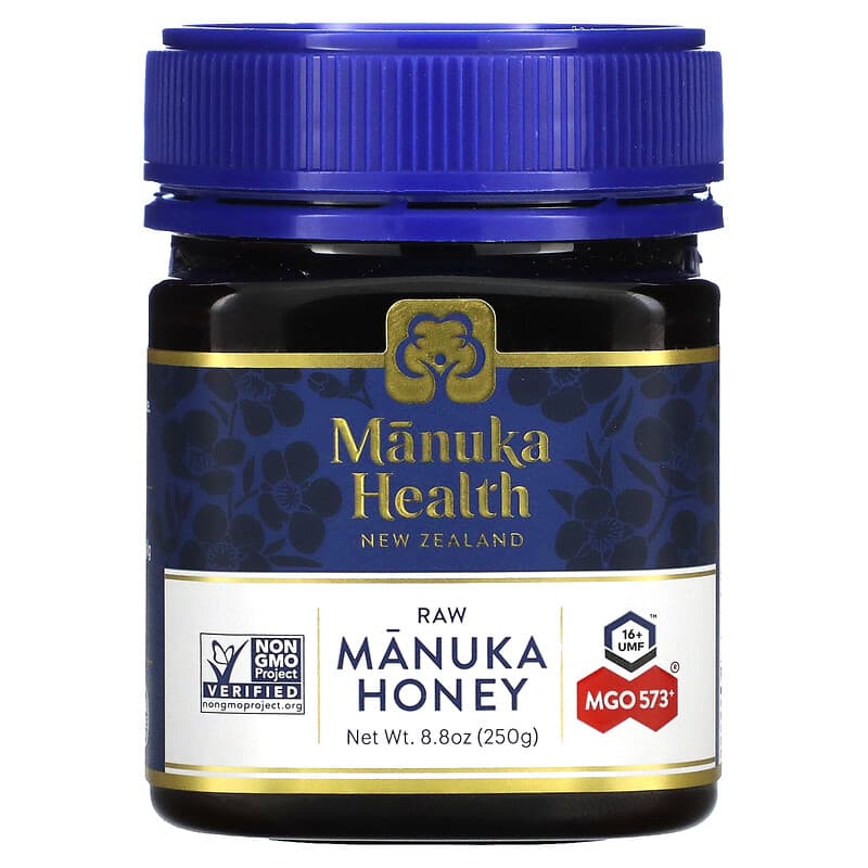 Manuka Health Raw Manuka Honey MGO 573+ 8.8 oz (250 g) 1 Manuka Health Raw Manuka Honey MGO 573+ 8.8 oz (250 g) 895015001568
