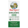 MaryRuth Organics Organic Iodine Liquid Drops Unflavored 1 fl oz (30 ml) 3 MaryRuth Organics Organic Iodine Liquid Drops Unflavored 1 fl oz (30 ml) 856645008167