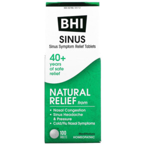 MediNatura BHI Sinus 100 Tablets 787647100606