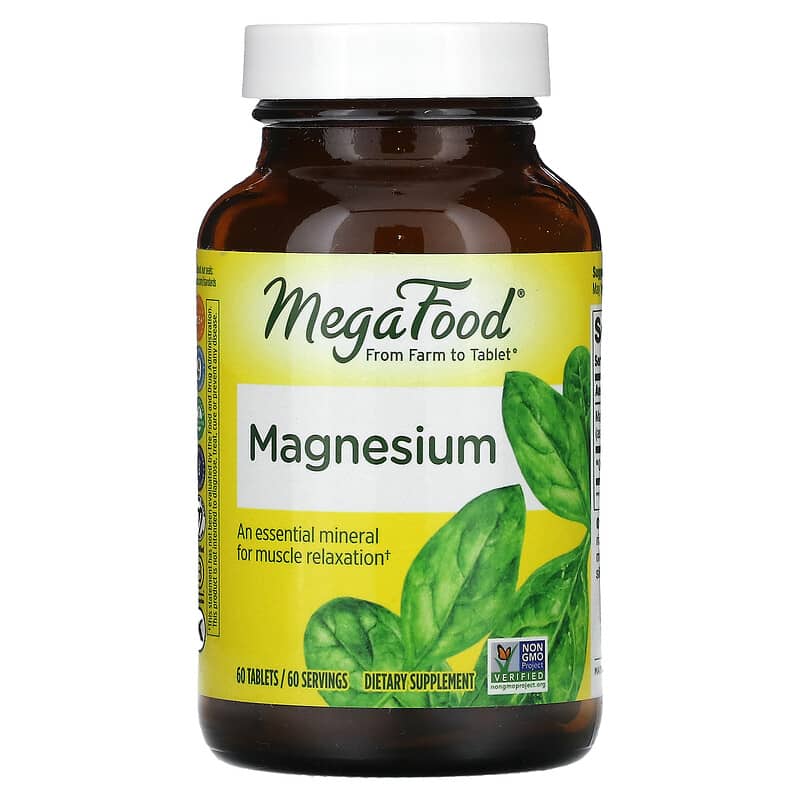 MegaFood Magnesium 60 Tablets 1 MegaFood Magnesium 60 Tablets 051494101872